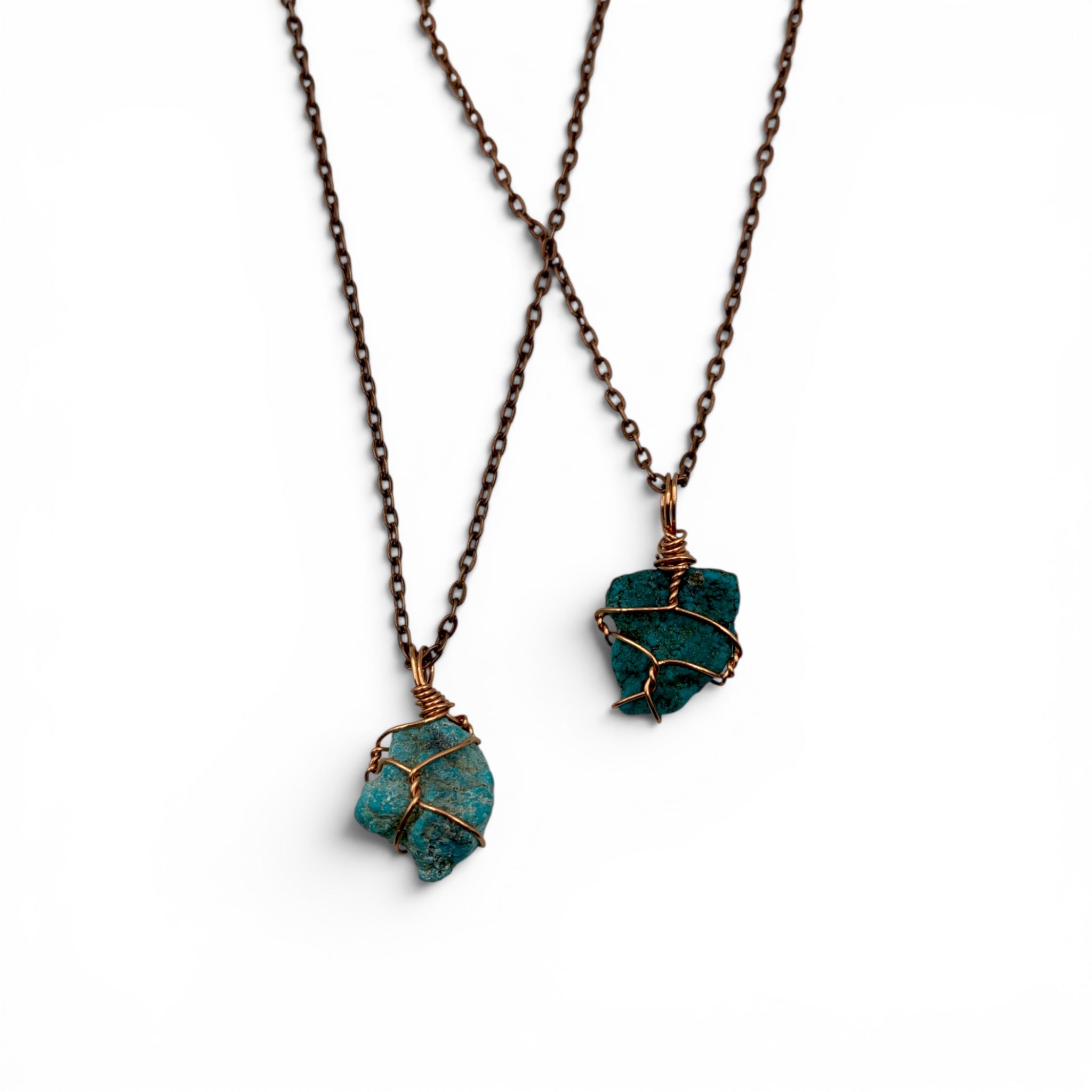 Necklace - Turquoise Raw $35
