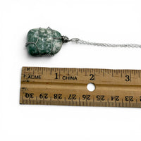 Necklace - Tree Agate Tumble Wire Wrapped $25