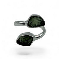 Ring - Moldavite Adjustable $350