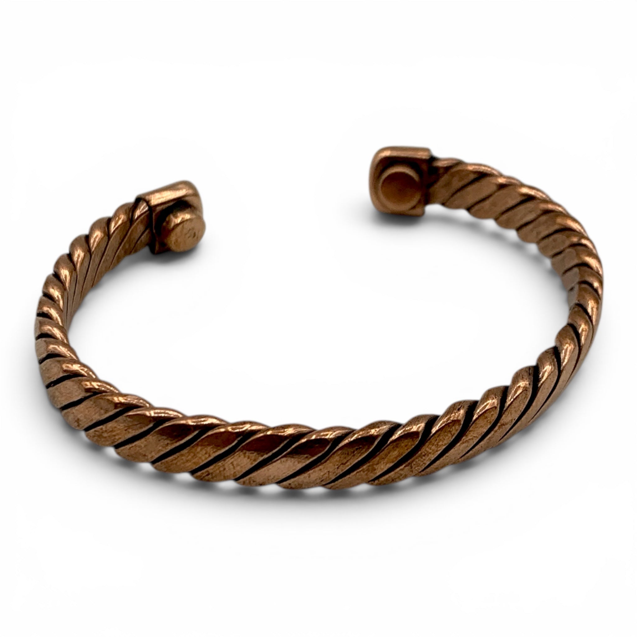 Bracelet - Copper Adjustable Twisted Rope
