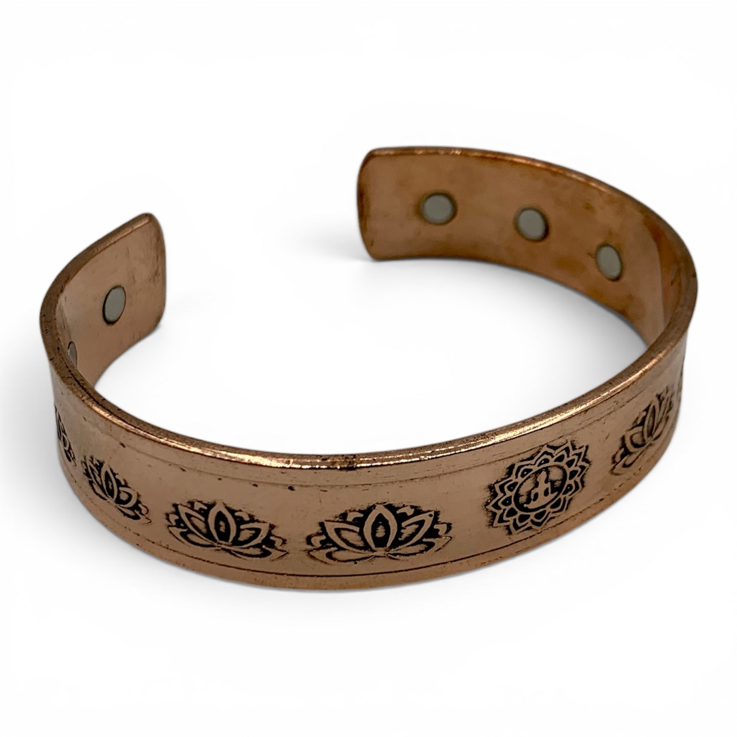 Bracelet - Copper Adjustable Lotus
