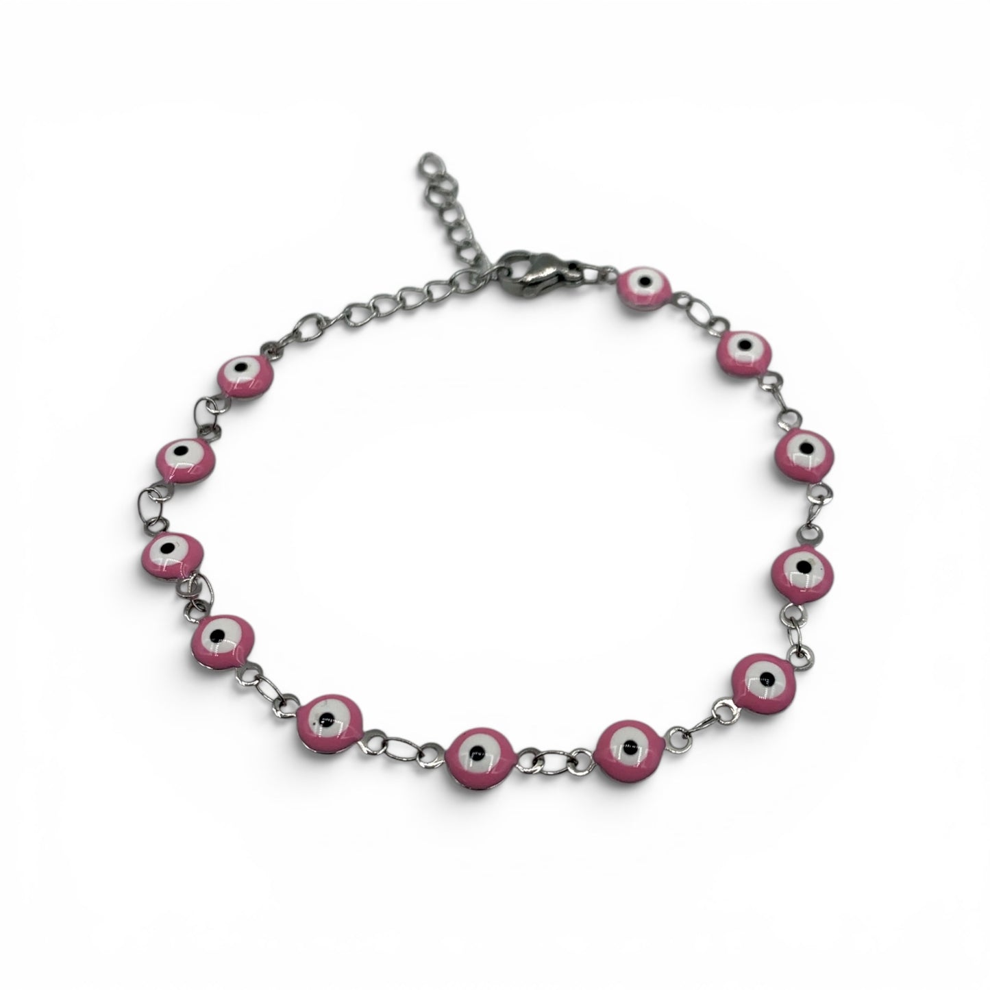 Bracelet - The Eye Pink Chain