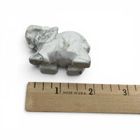 Howlite Elephant $50