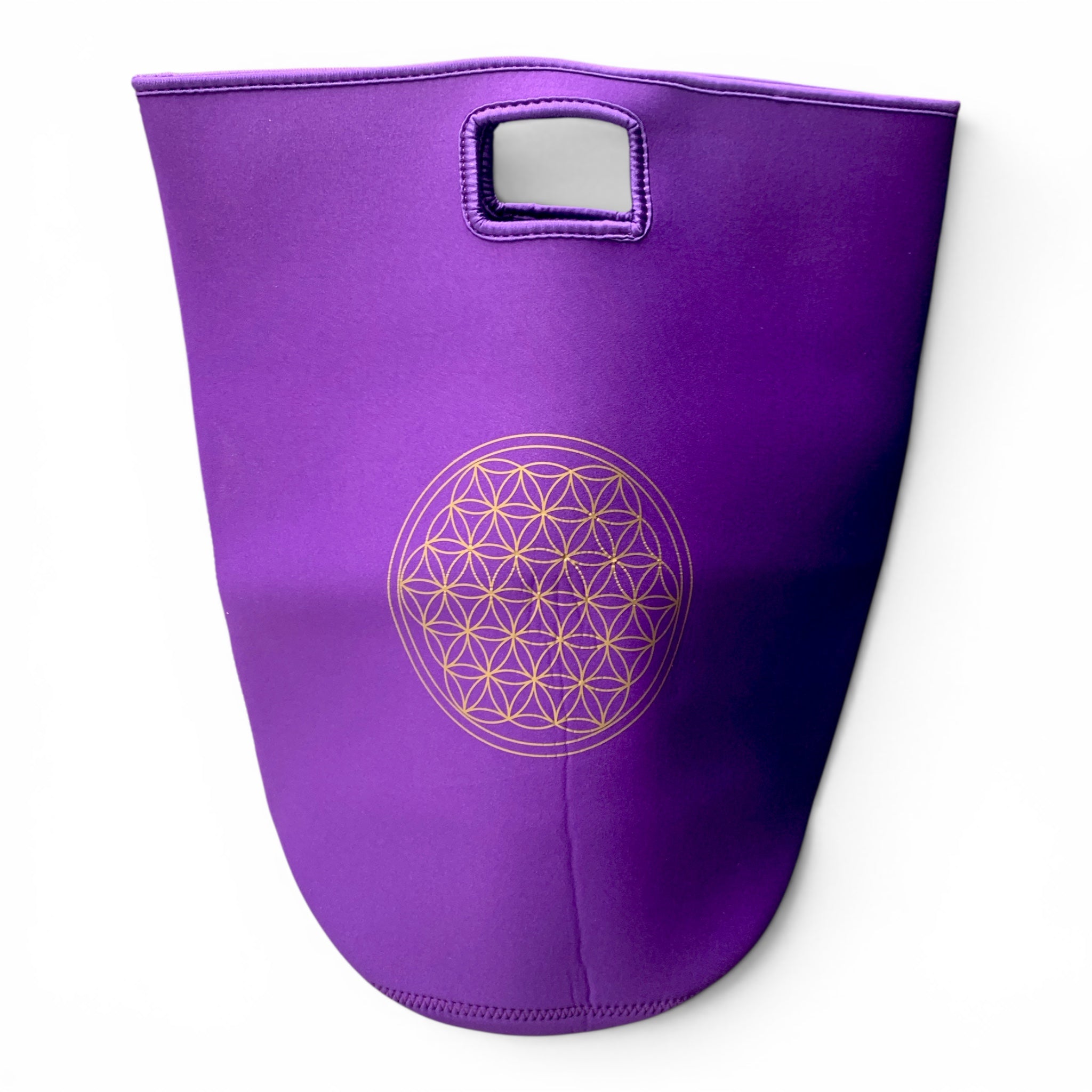 Singing Bowl Bag - Purple Flower of Life