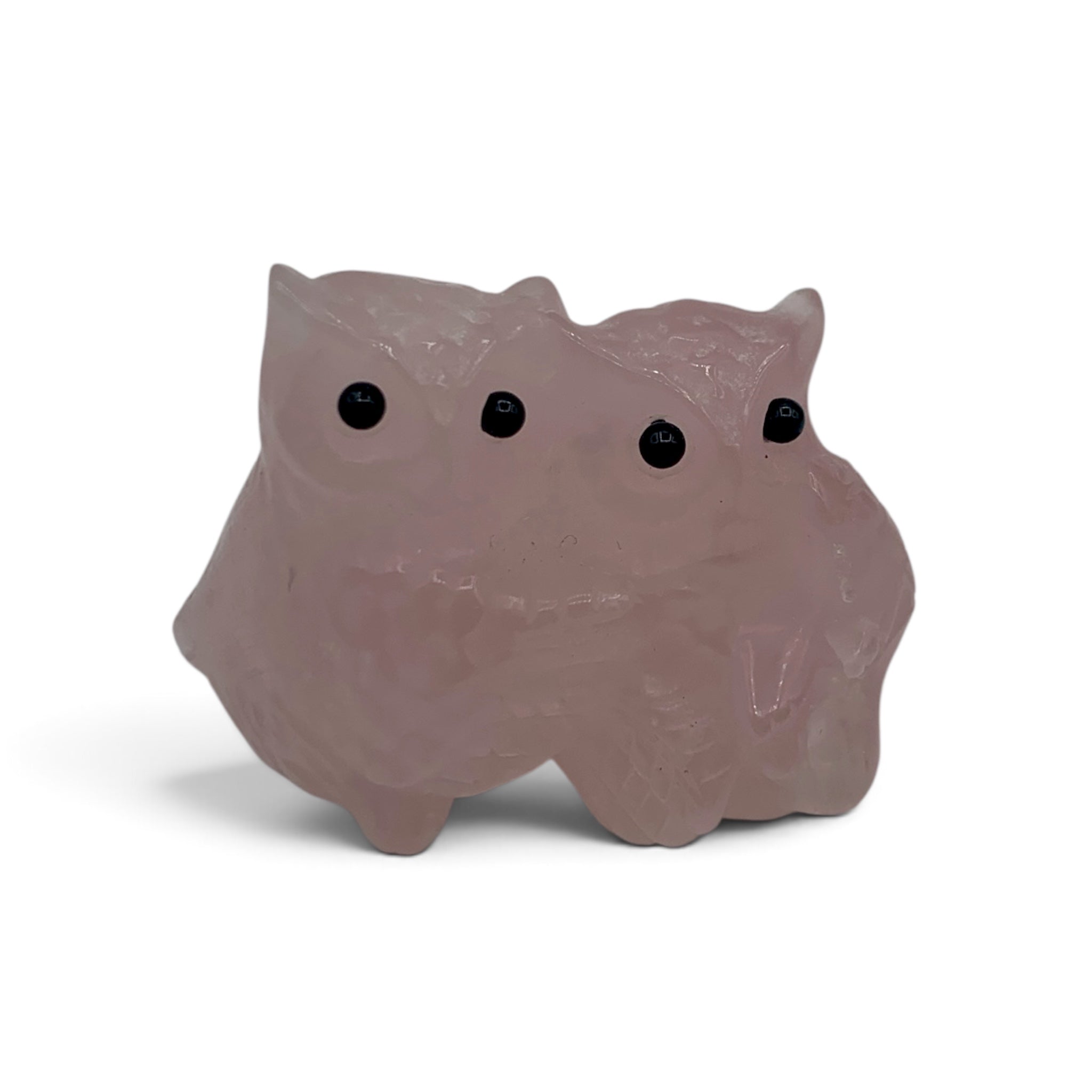 Rose Quartz Owl