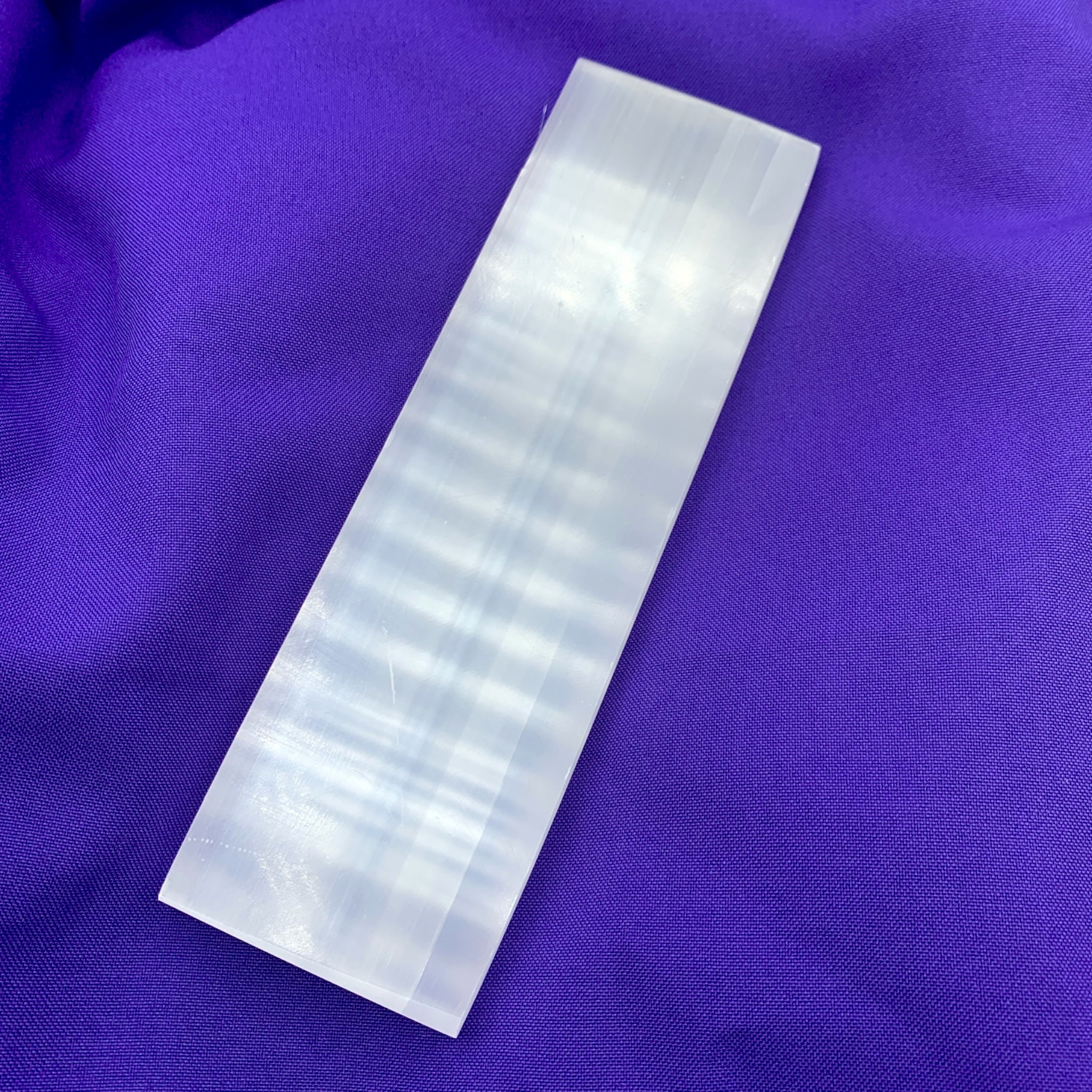 Selenite Ruler $35