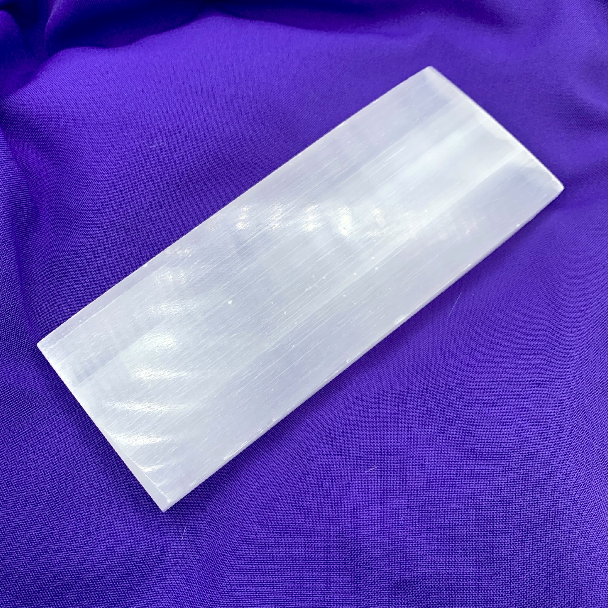 Selenite Ruler $45