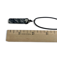 Necklace - Picasso Jasper with Star Charm $30