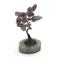 Gemstone Tree - Amethyst with Pyrite $30