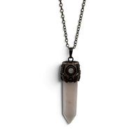 Necklace - Rose Quartz Point $40