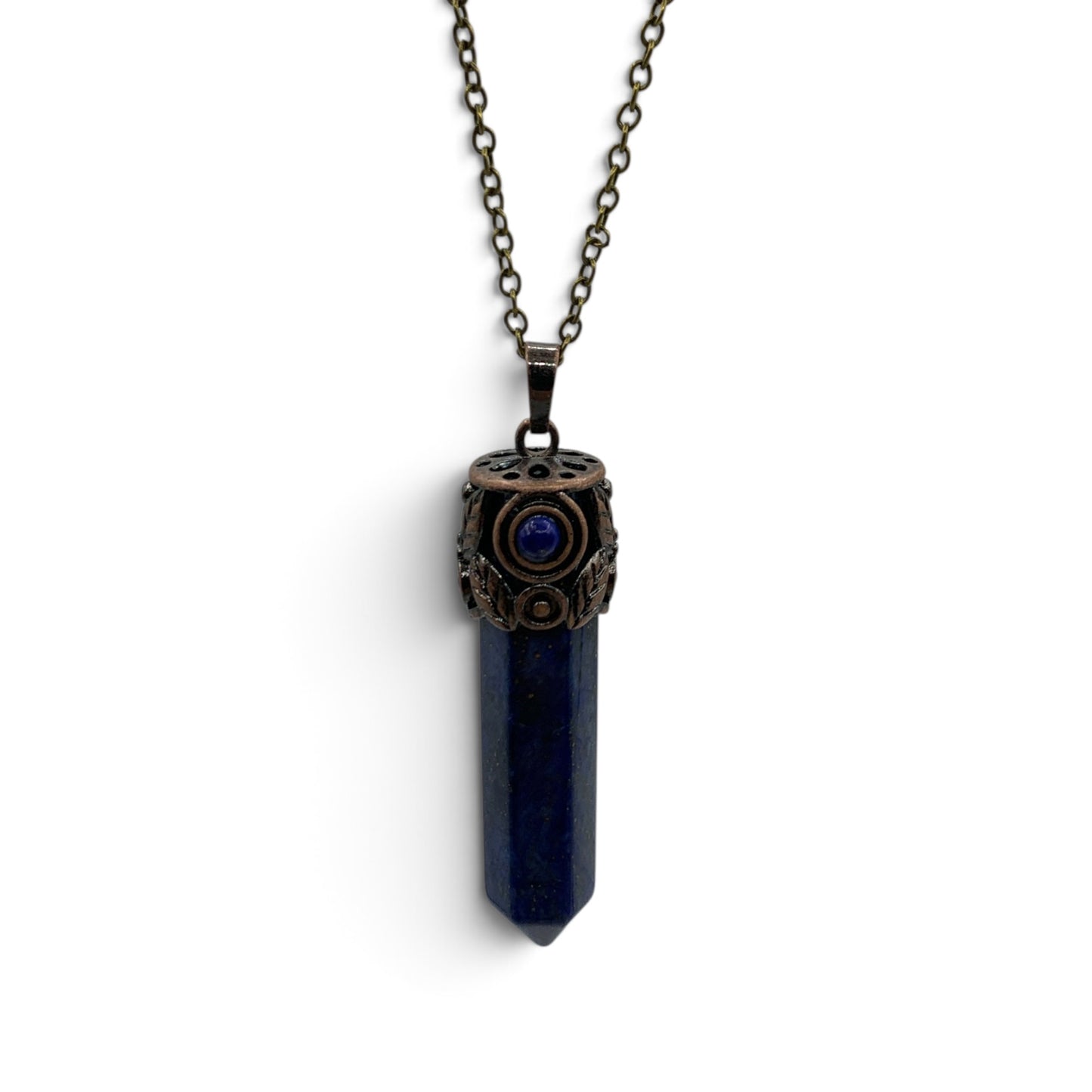 Necklace - Lapis Lazuli Point $40