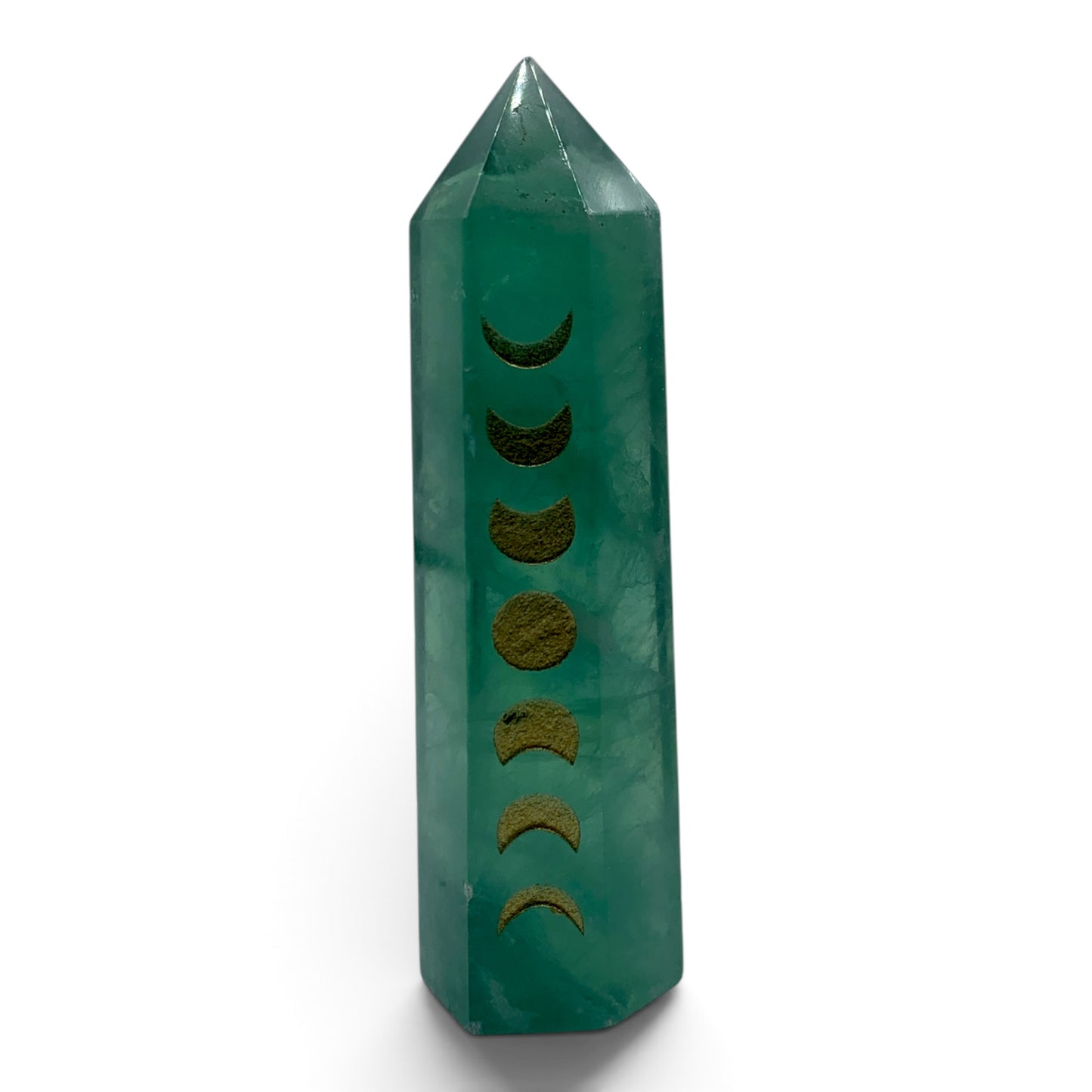 Fluorite - Green Generator Moon Phases $120