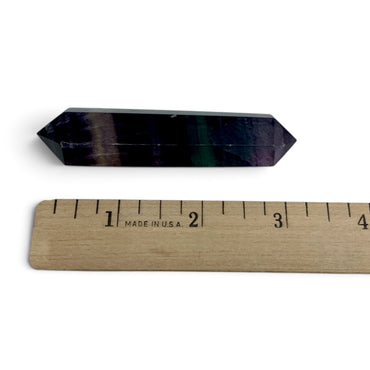 Fluorite - Rainbow Double Terminated Point $100
