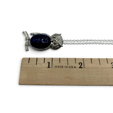 Necklace - Lapis Lazuli Owl $40
