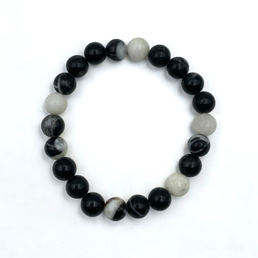 Bracelet - Jasper Zebra 8mm