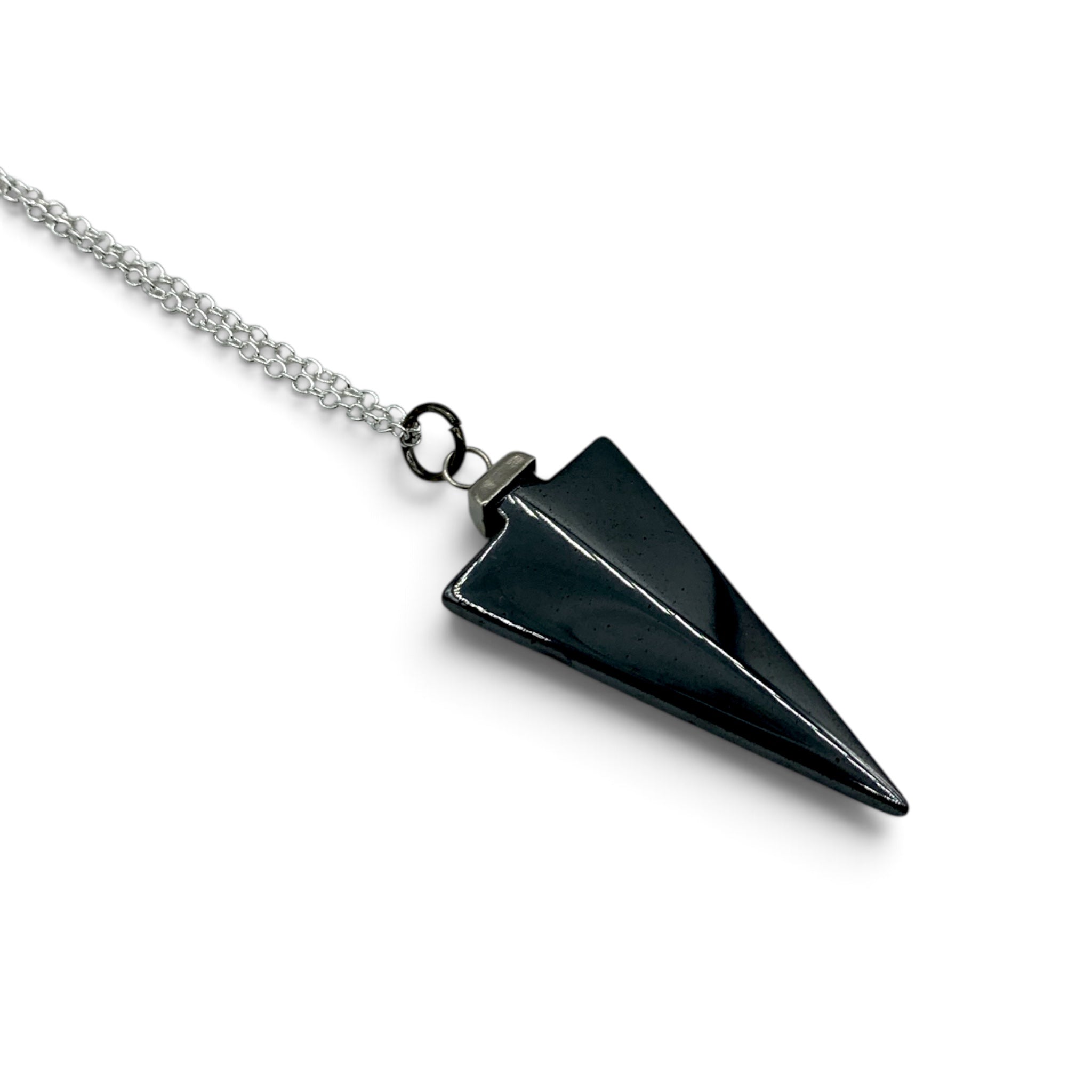 Necklace - Hematite Arrow $25