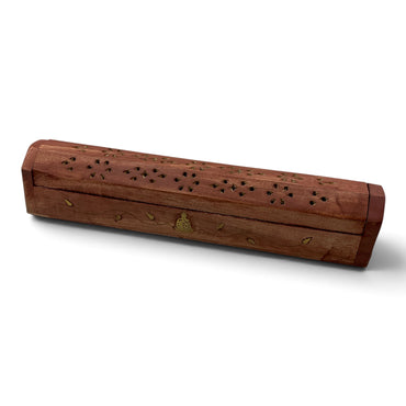 Incense Wood Box - Buddha