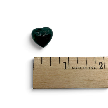 Agate - Moss Heart $12