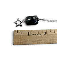 Necklace - Labradorite with Star Charm $45