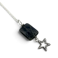 Necklace - Labradorite with Star Charm $45