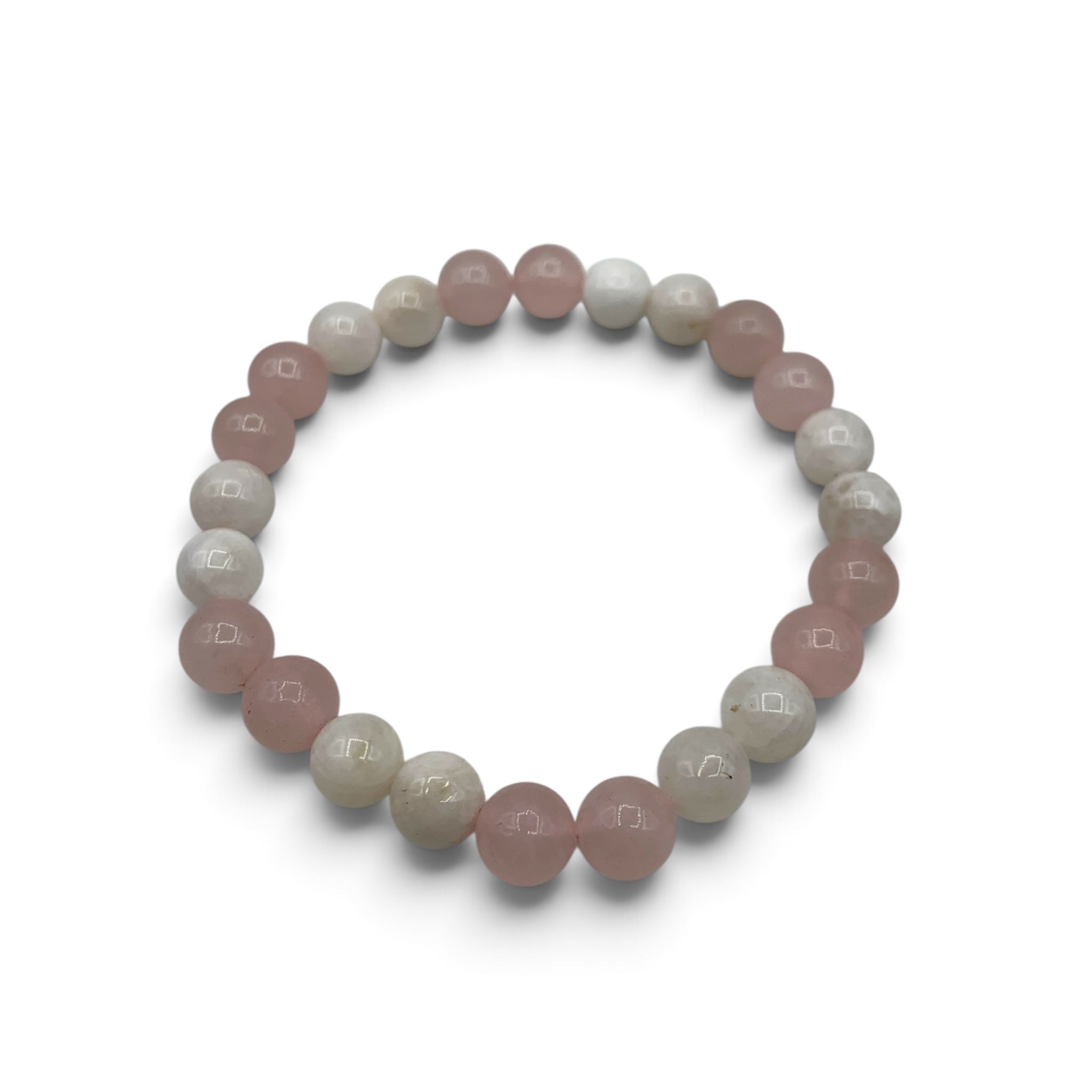Bracelet - Moonstone & Rose Quartz