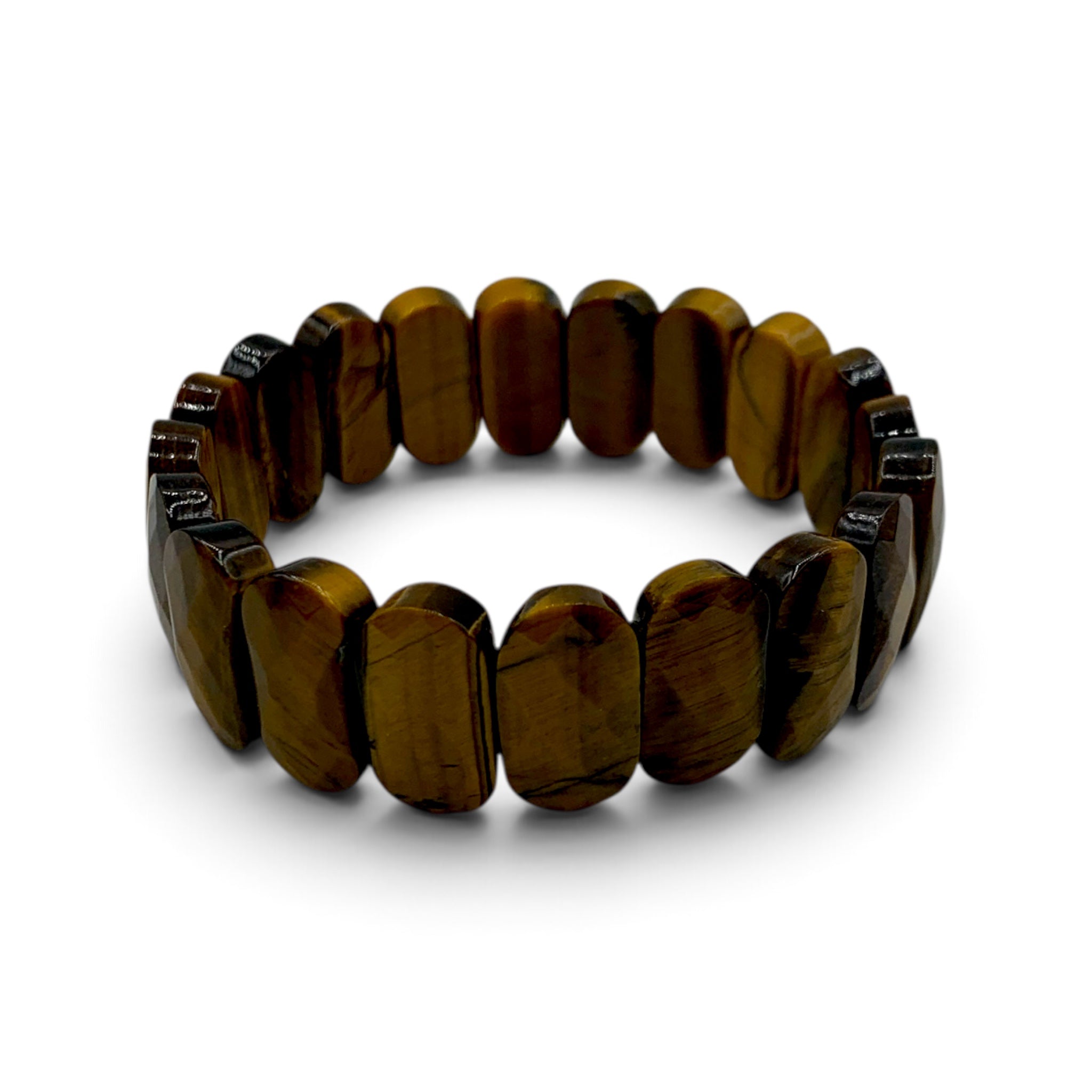 Bracelet - Oval Faceted Tiger's Eye