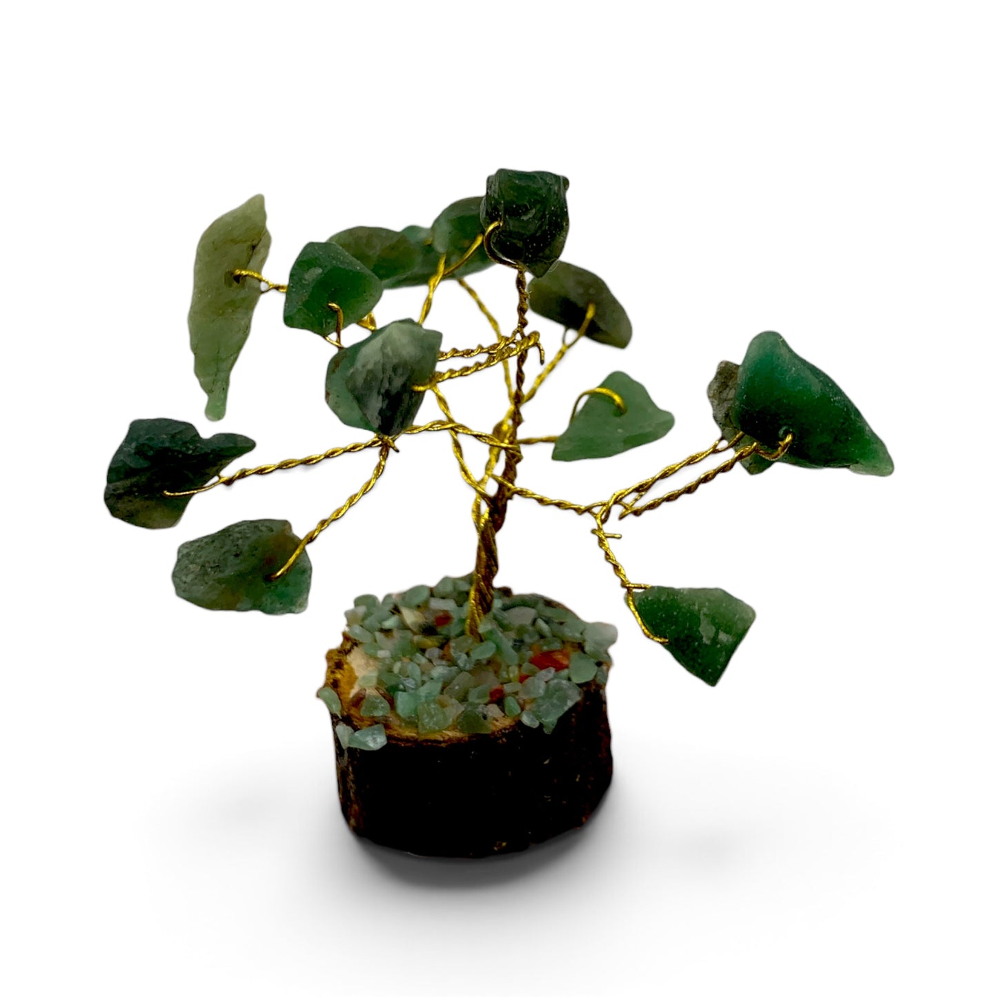 Gemstone Tree - Green Aventurine Mini $18