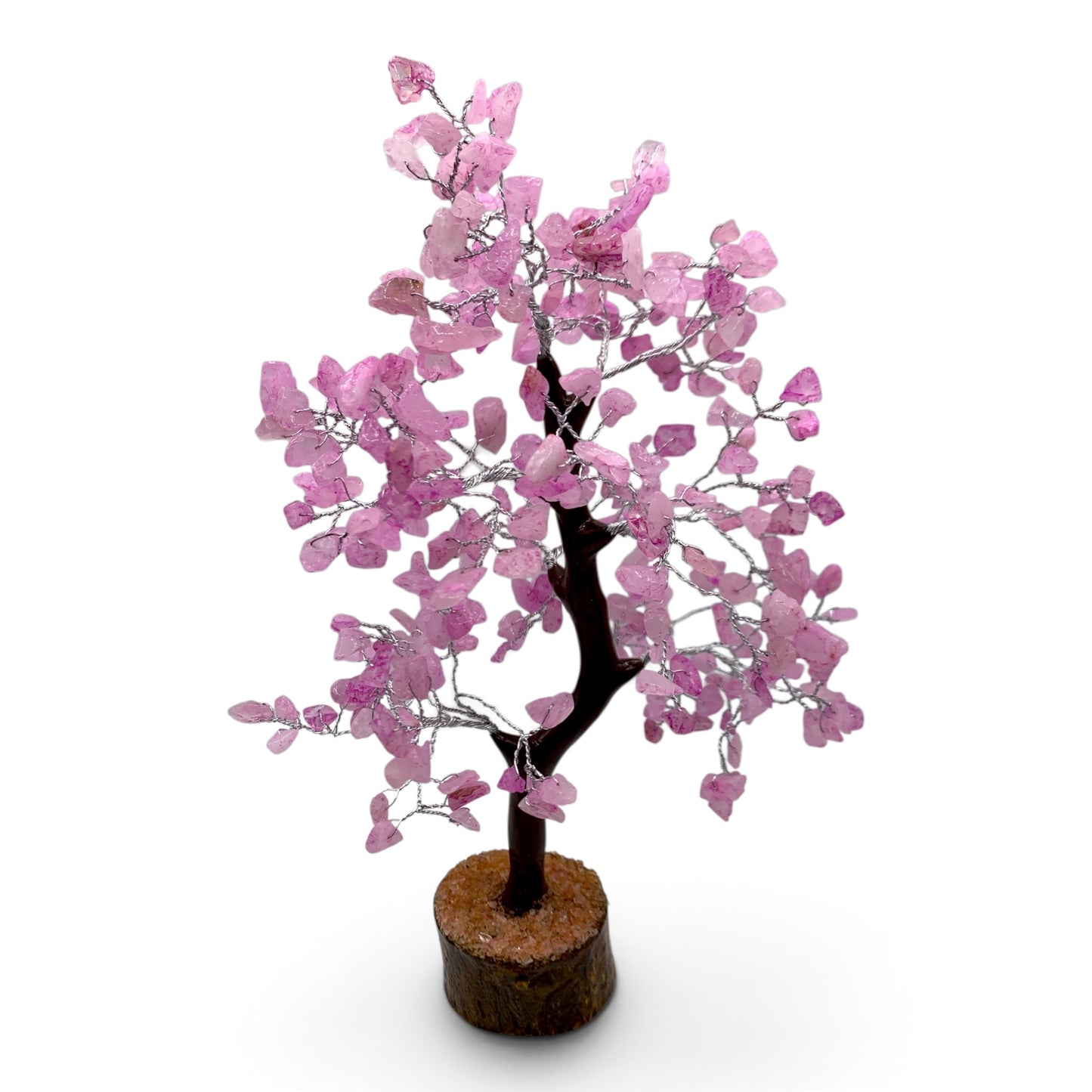 Gemstone Tree - Pink Quartz $60