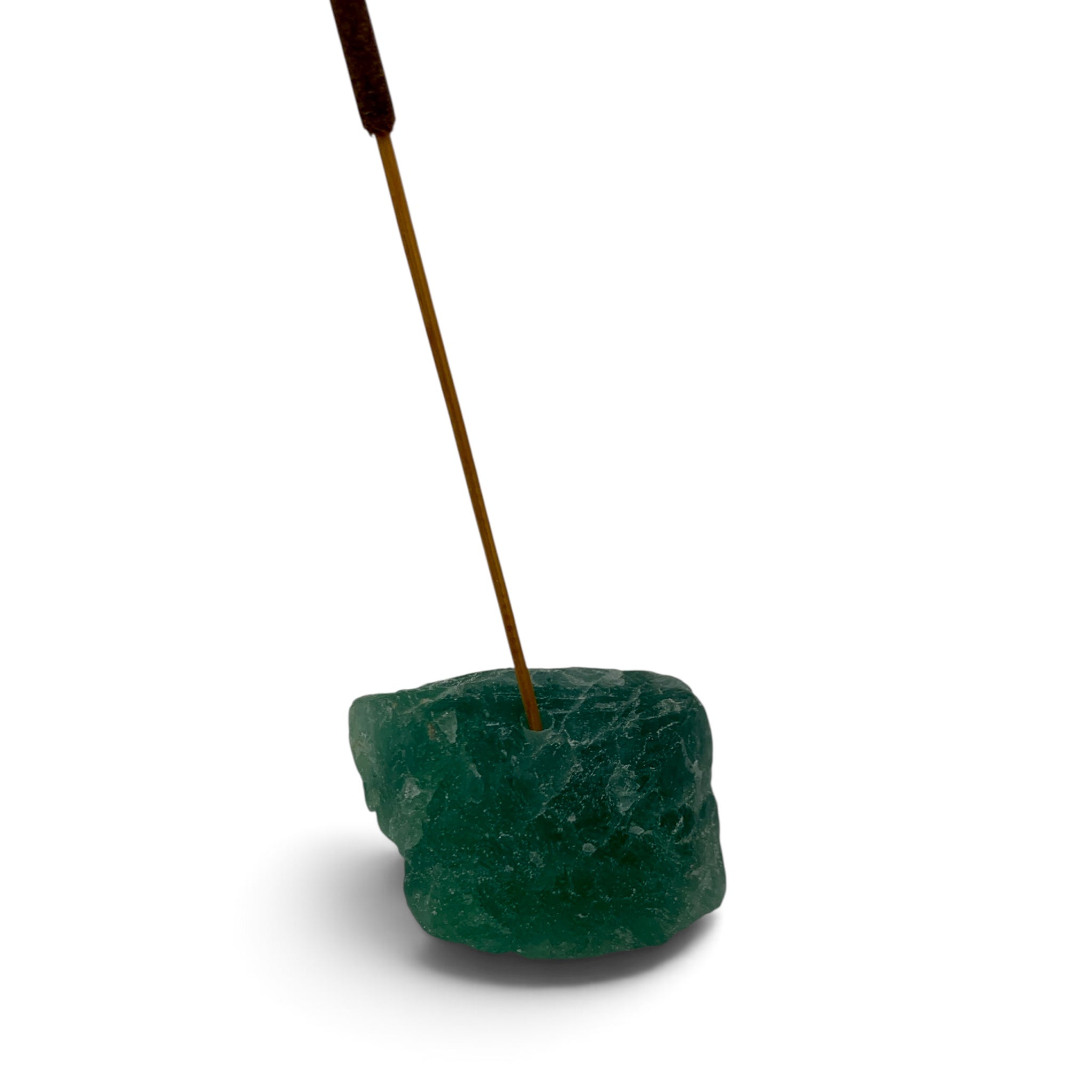 Incense Holder - Green Fluorite Raw $15