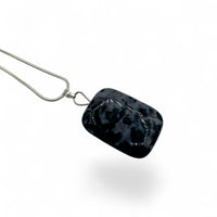 Necklace - Merlinite Rectangular $45