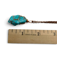 Necklace - Turquoise Raw Tumble $40