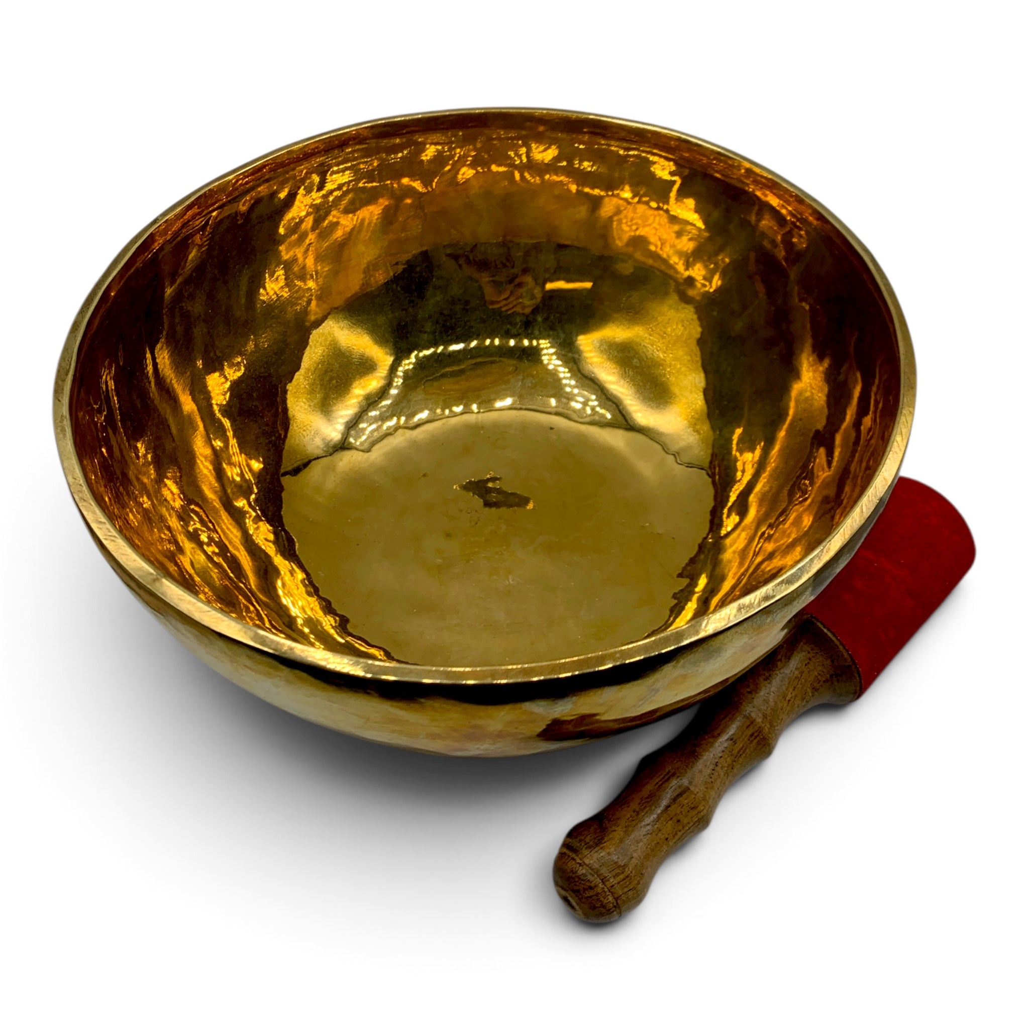 Singing Bowl - Tibetan Hammered Brass $500