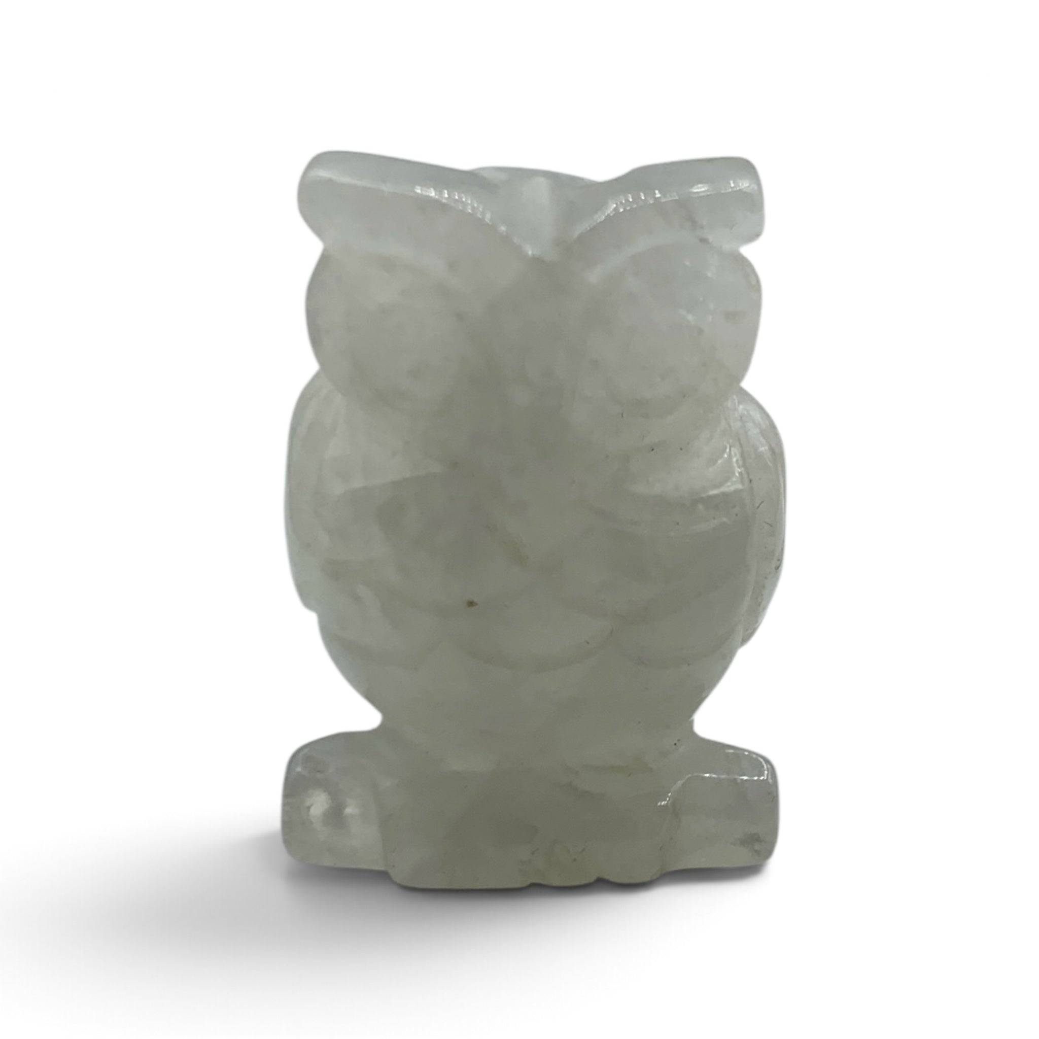 Clear Quartz - Snow Owl $45