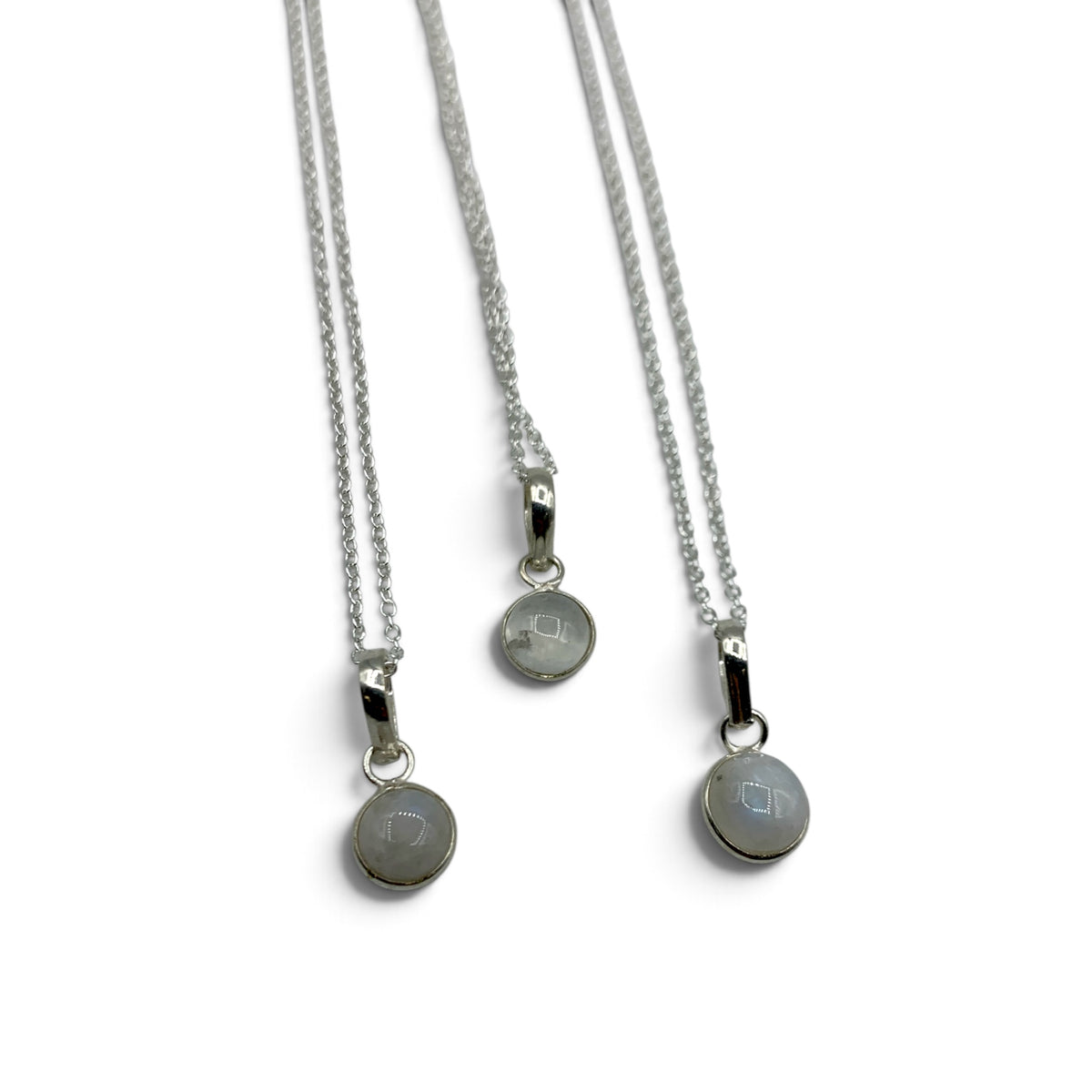 Necklace - Moonstone Rainbow $35