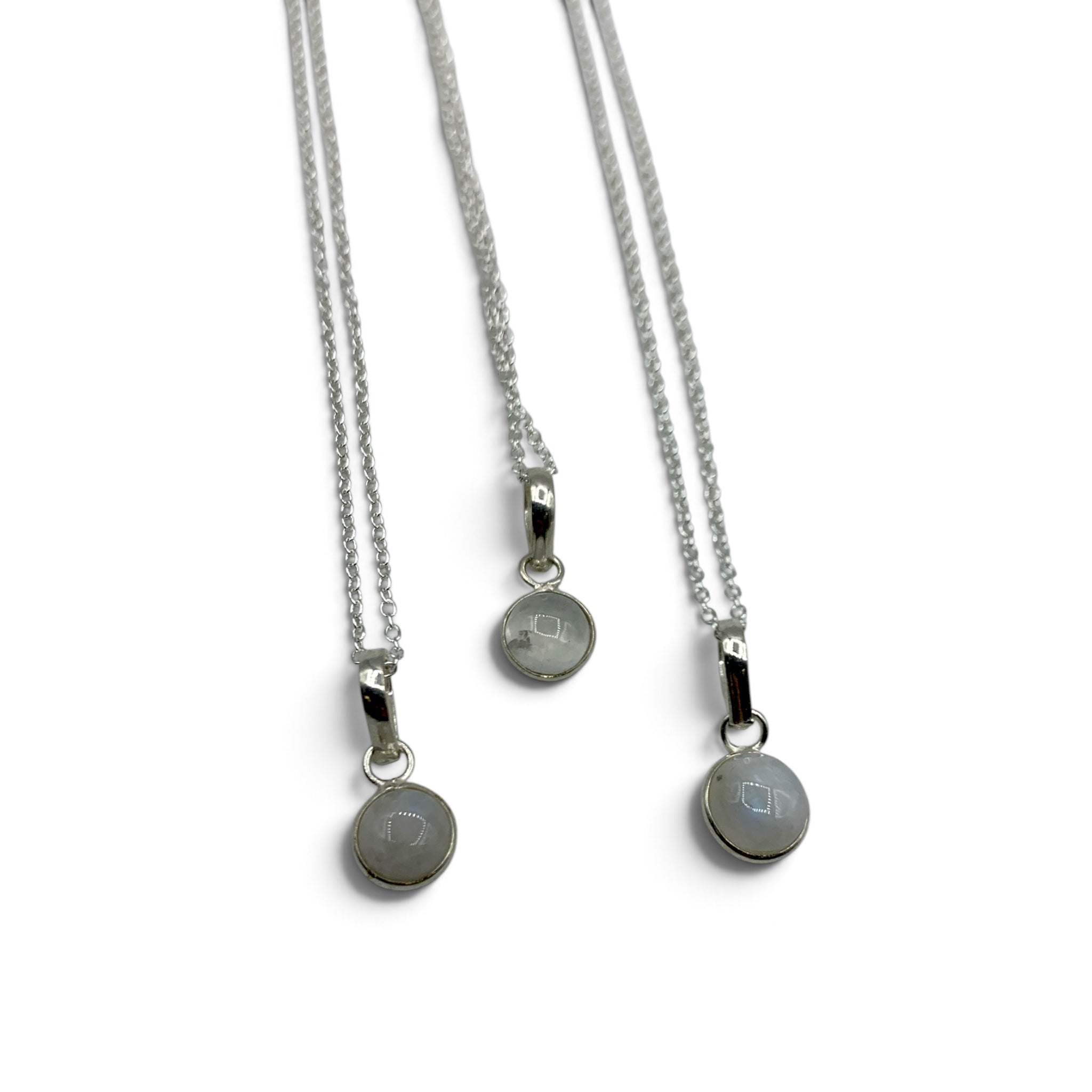 Necklace - Moonstone Rainbow $35