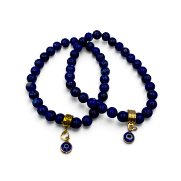 Bracelet - Lapis Lazuli with Charm