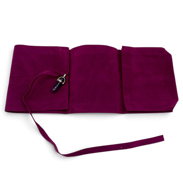 Tarot Bag - Purple with Pouch and Amethyst