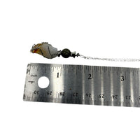 Necklace - Citrine & Pyrite Star Charm $35