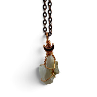 Necklace - Blue Raw Opal $25