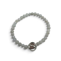 Bracelet - Moonstone Rainbow with Charm
