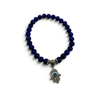 Bracelet - Lapis Lazuli with Charm