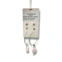 Earrings - Moonlit Heart Set