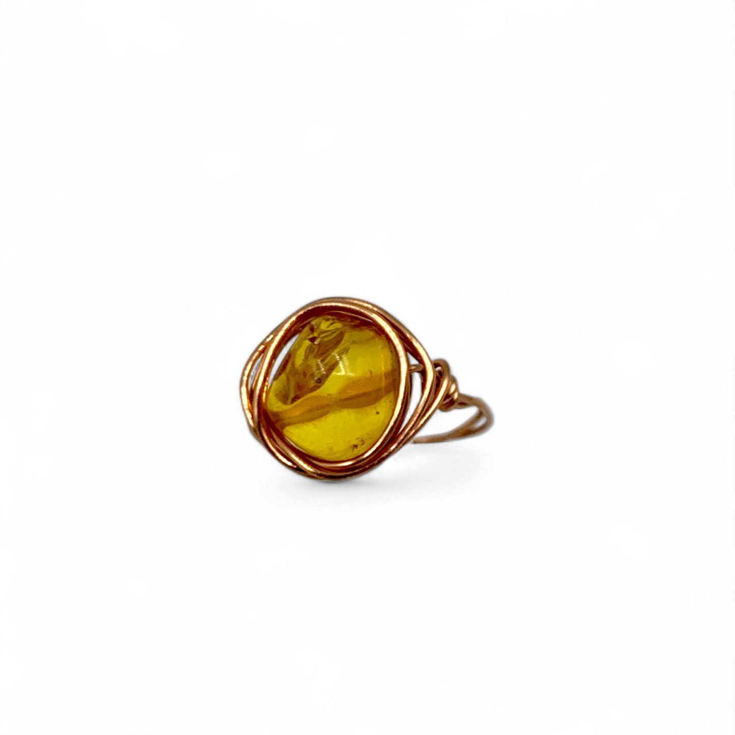Ring - Wire Wrapped Beads