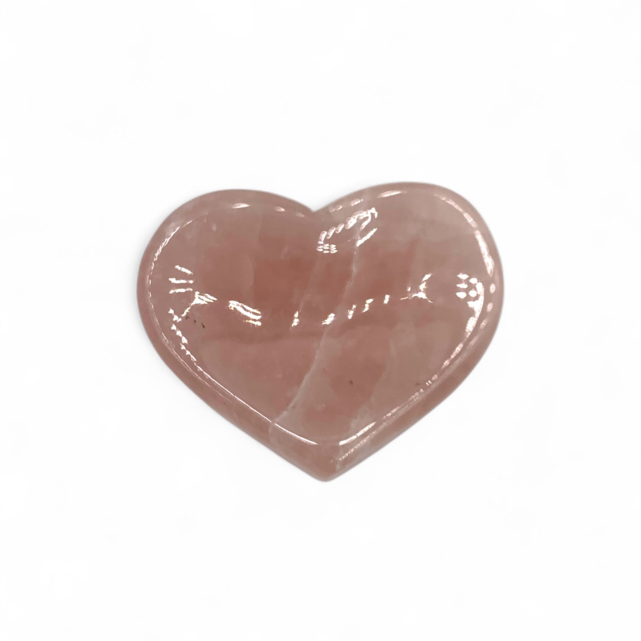 Rose Quartz Heart Bowl $22