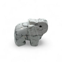 Howlite Elephant $30