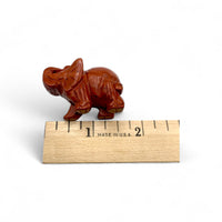 Red Jasper Elephant $30