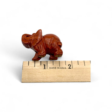 Red Jasper Elephant $30