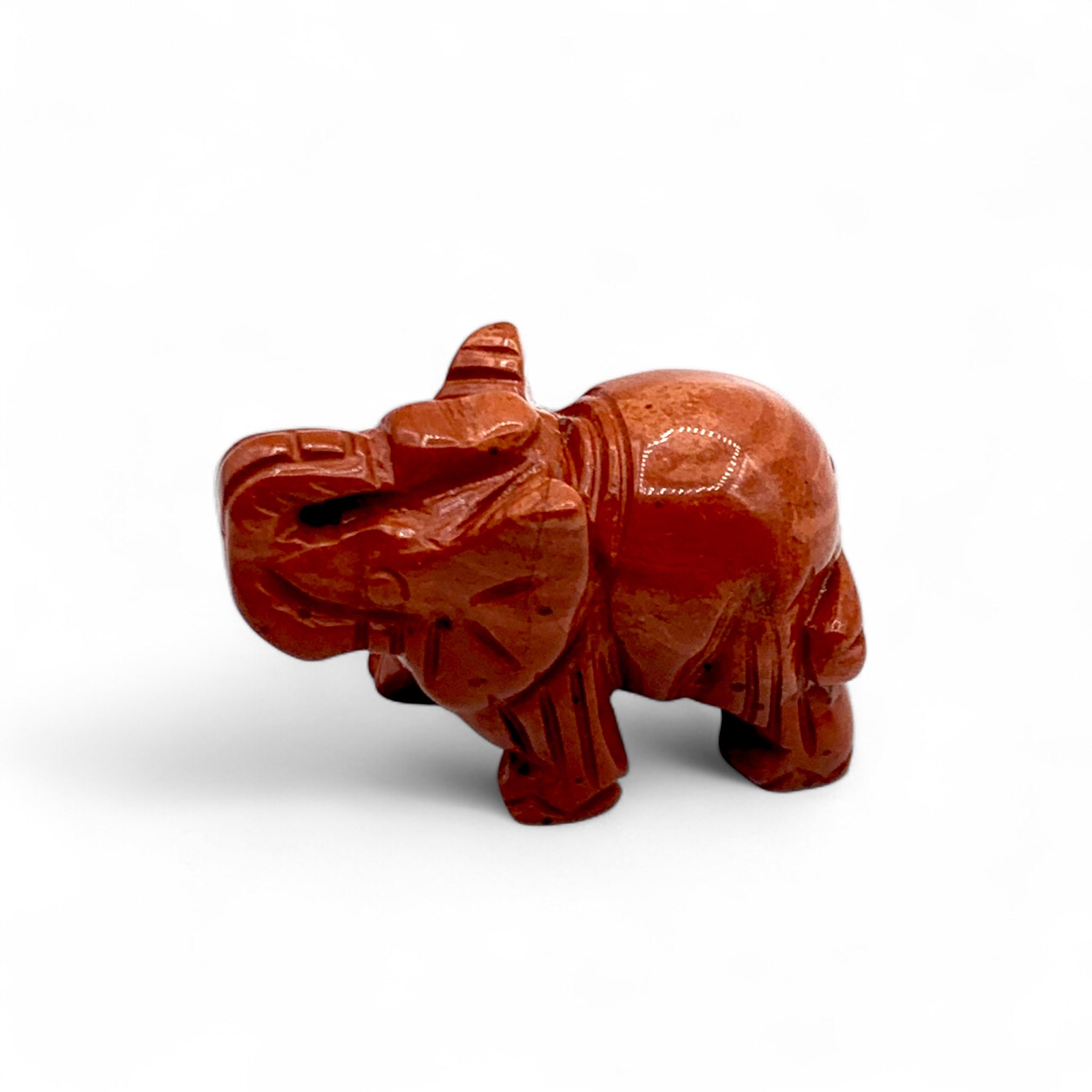 Red Jasper Elephant $30