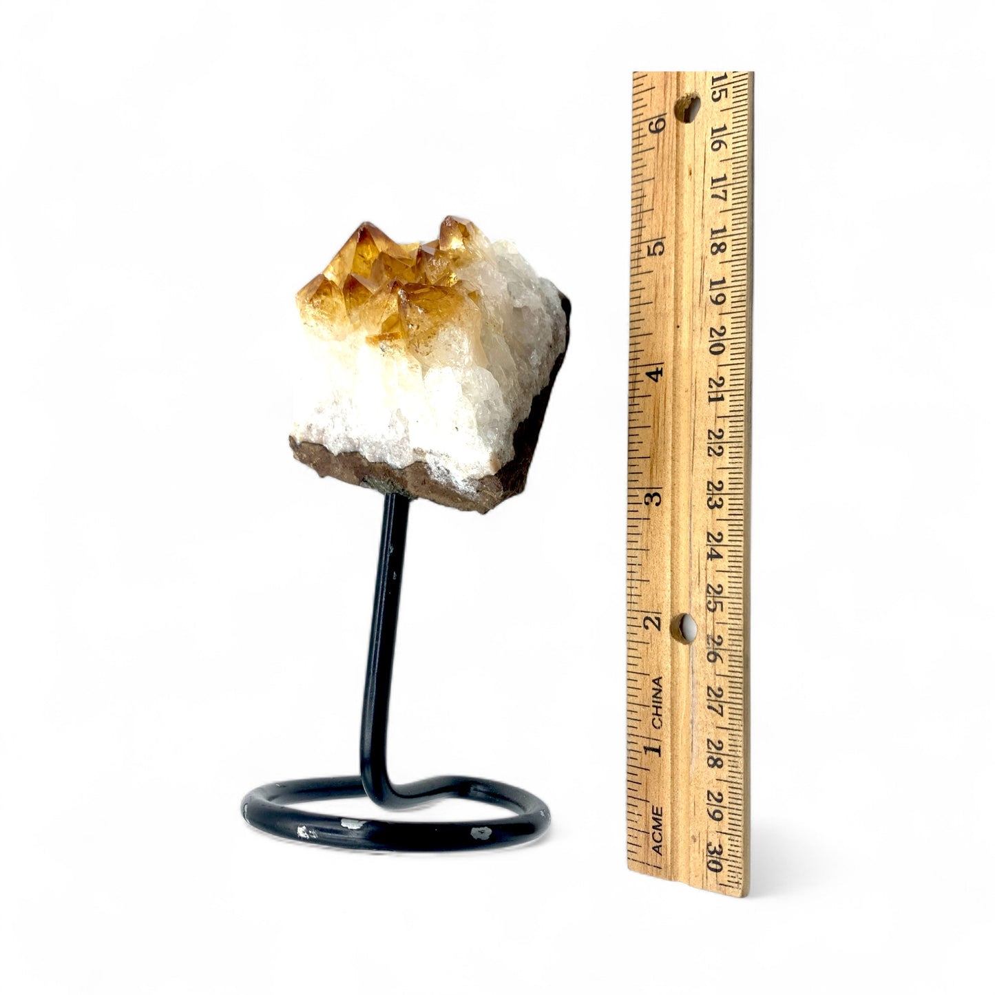 Citrine - Cluster on Stand $75