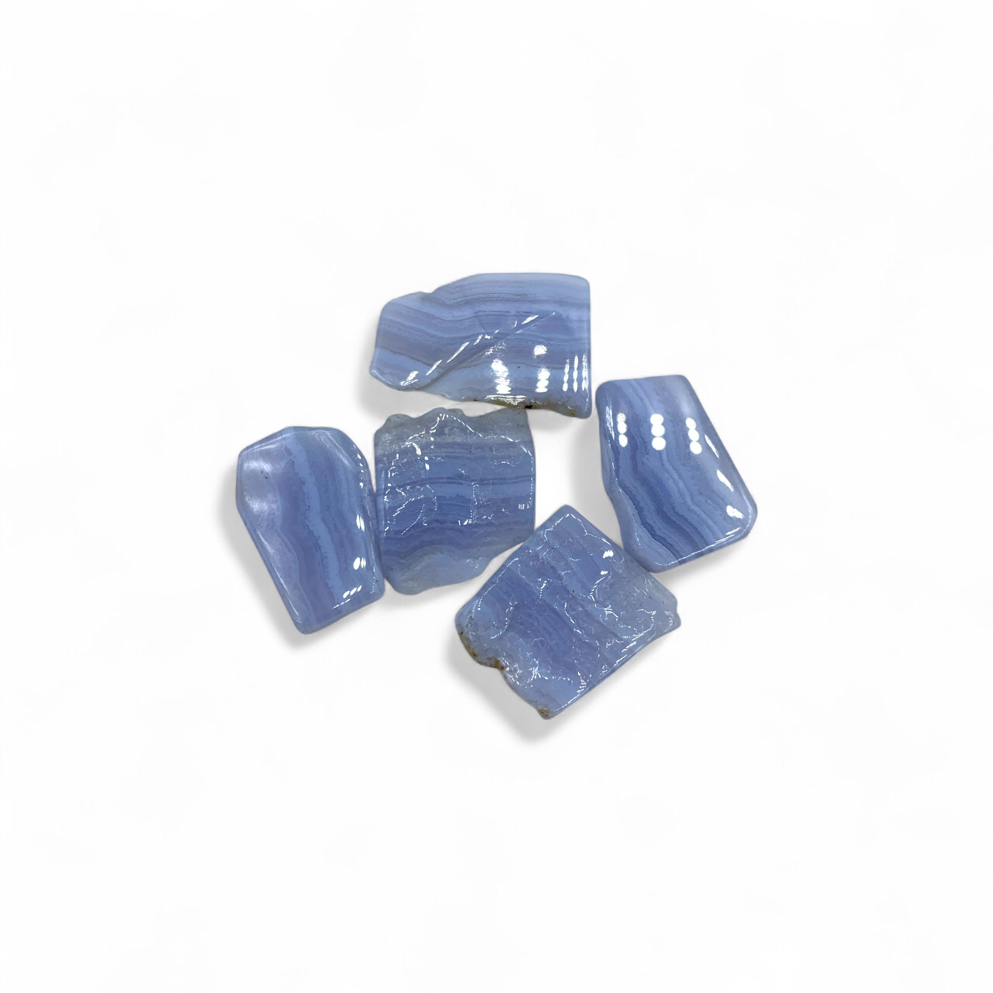 Agate - Blue Lace Slice $18